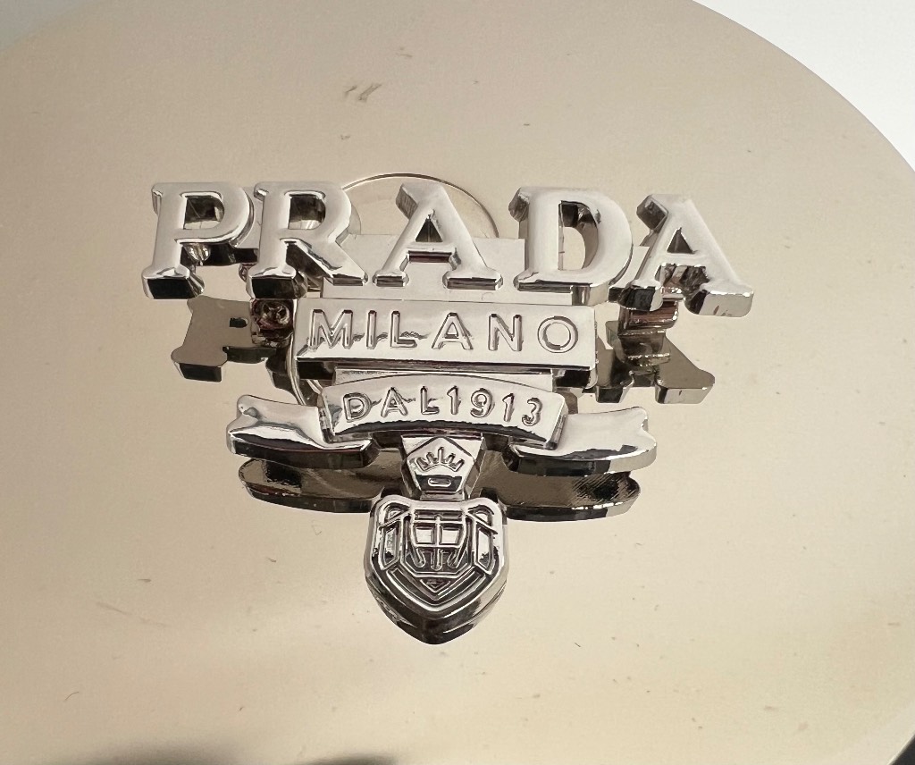 Prada Brooch (gift with purchase )