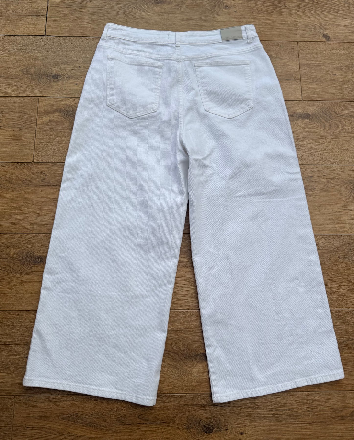 Mint Velvet Wide Leg Jeans Size 16 Short 26 Inch Leg New