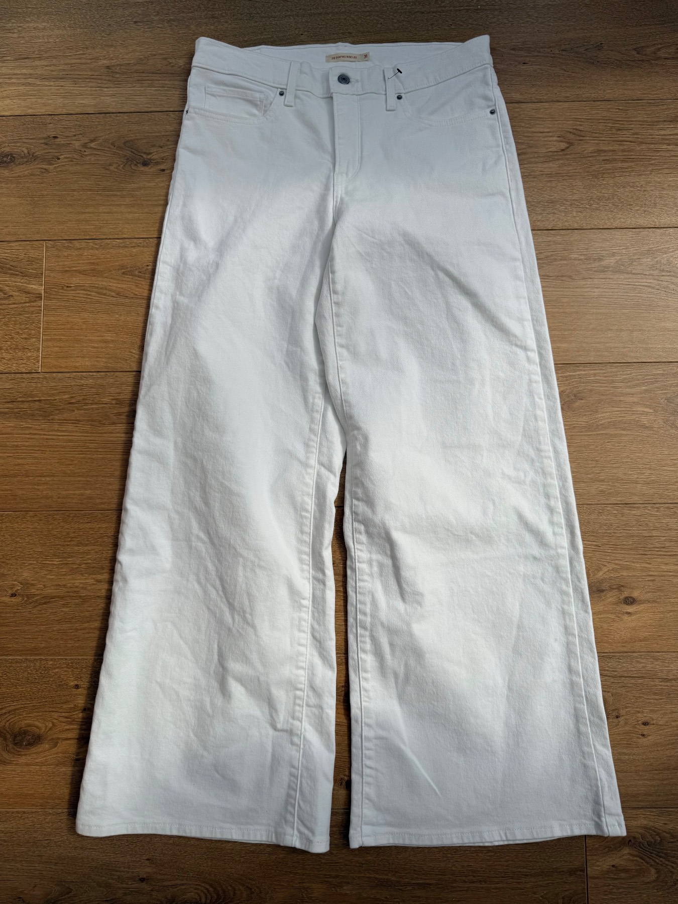 Levi’s 318 Shaping Wide Leg Jeans Waist 31 Leg 32 New RRP £80.00