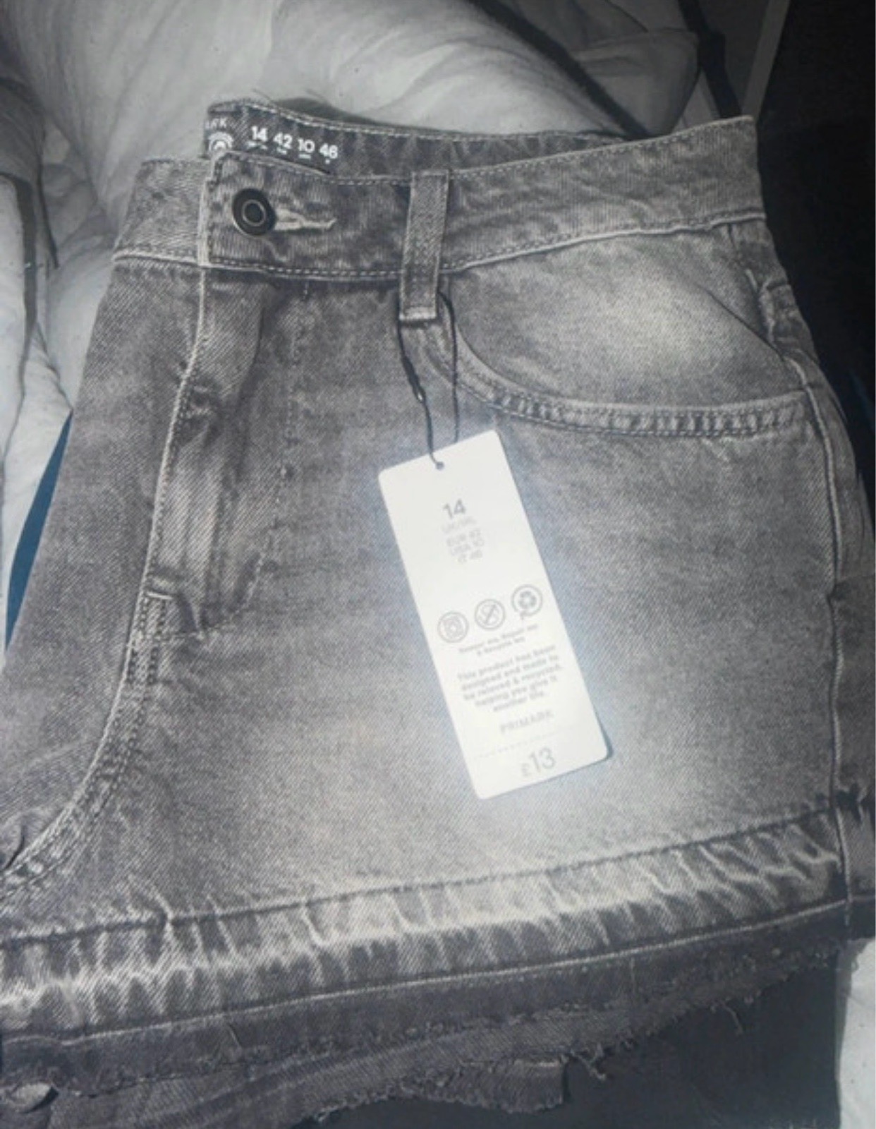 Primark denim shorts
