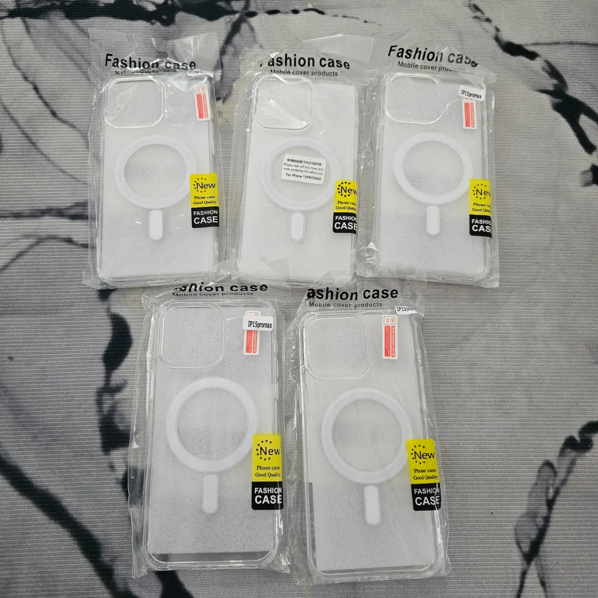 Bundle of 5 pcs Iphone 15 pro max phone cases