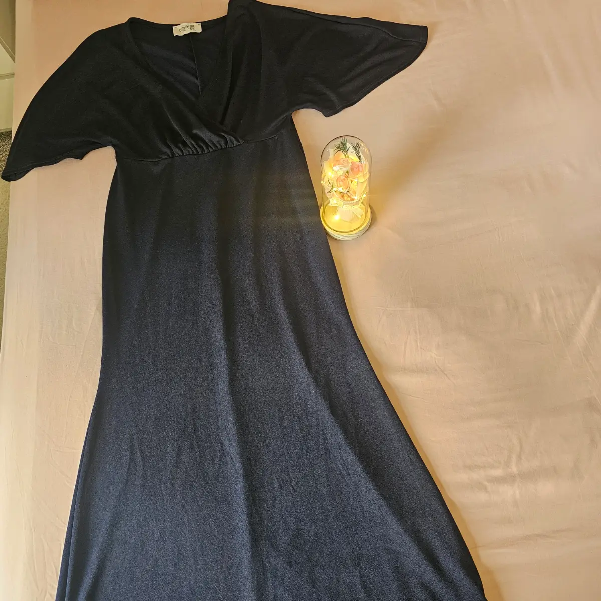 Maxi Dress V neckline Club L London