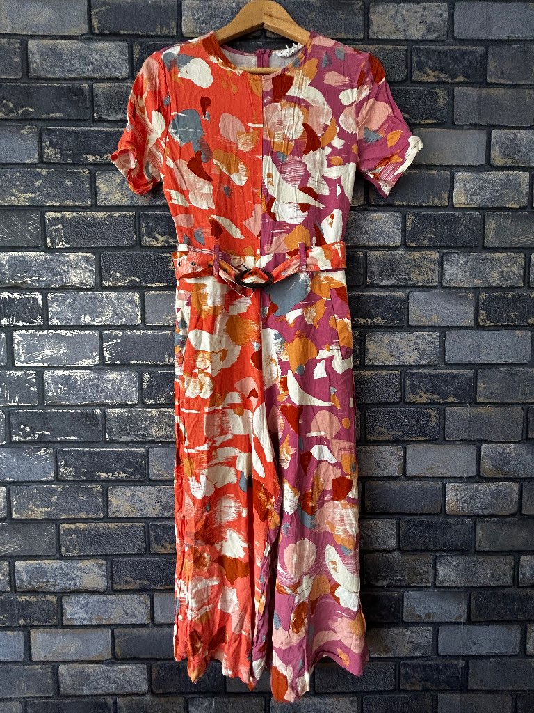 Women’s cropped native youth jumpsuit size 8-10