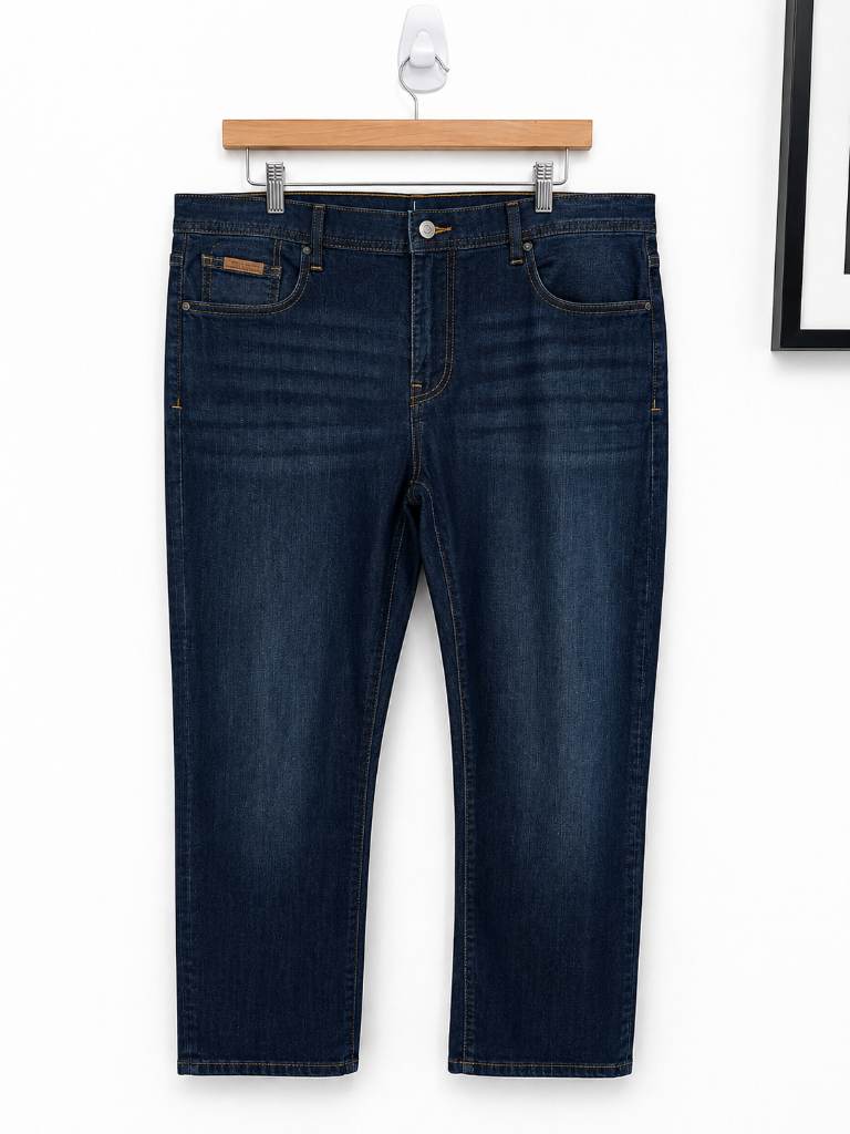 Armani Exchange Slim Jeans W40 L30 Mens Dark Wash Designer Denim