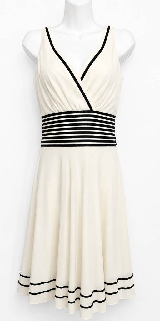 Coast Cream Midi Dress Size 10 Elegant Occasion Wedding Bridesmaid