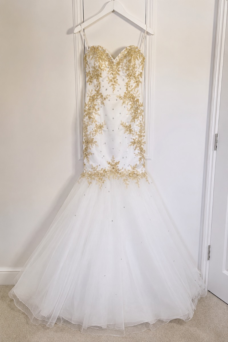 Prom dress corset