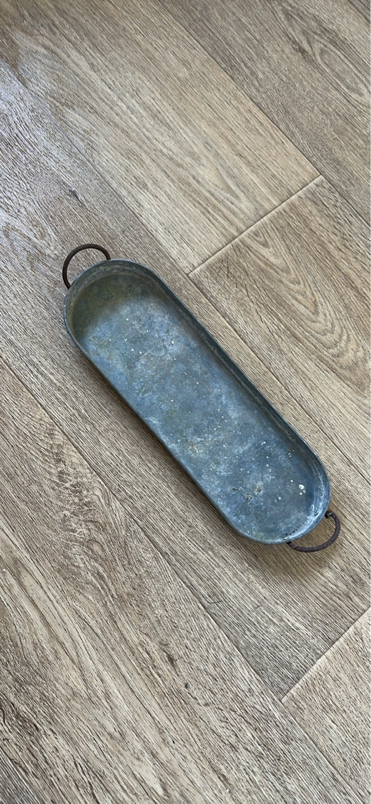 Vintage Style Metal Tray