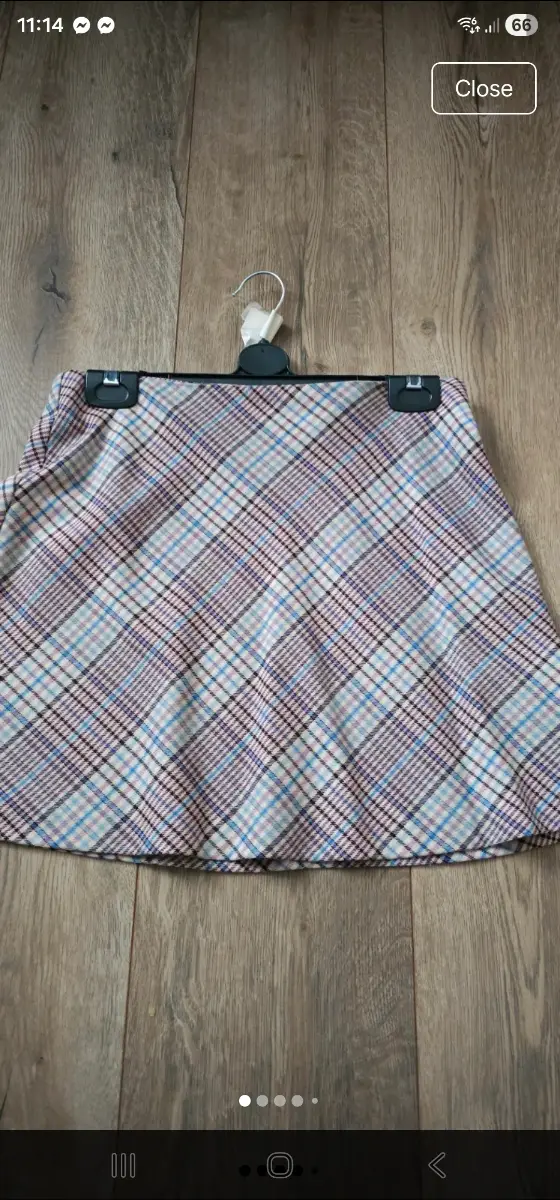 wowmn mini skirta colorfull size 6