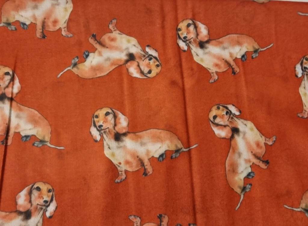 Dachshund scarf