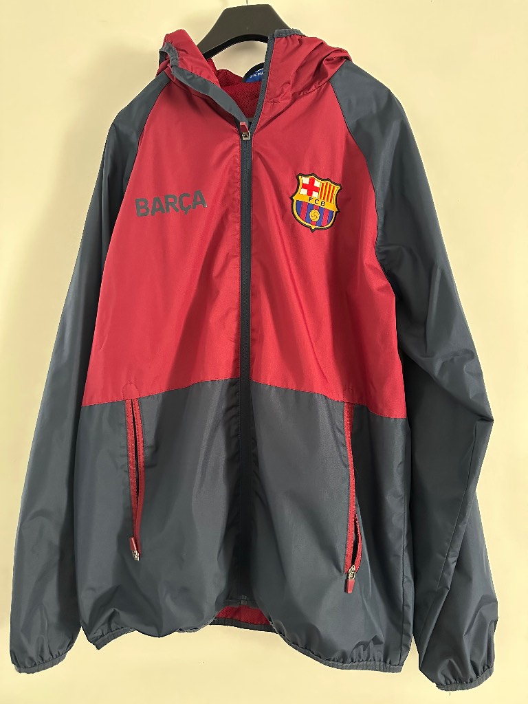FC Barcelona windbreaker jacket men size M