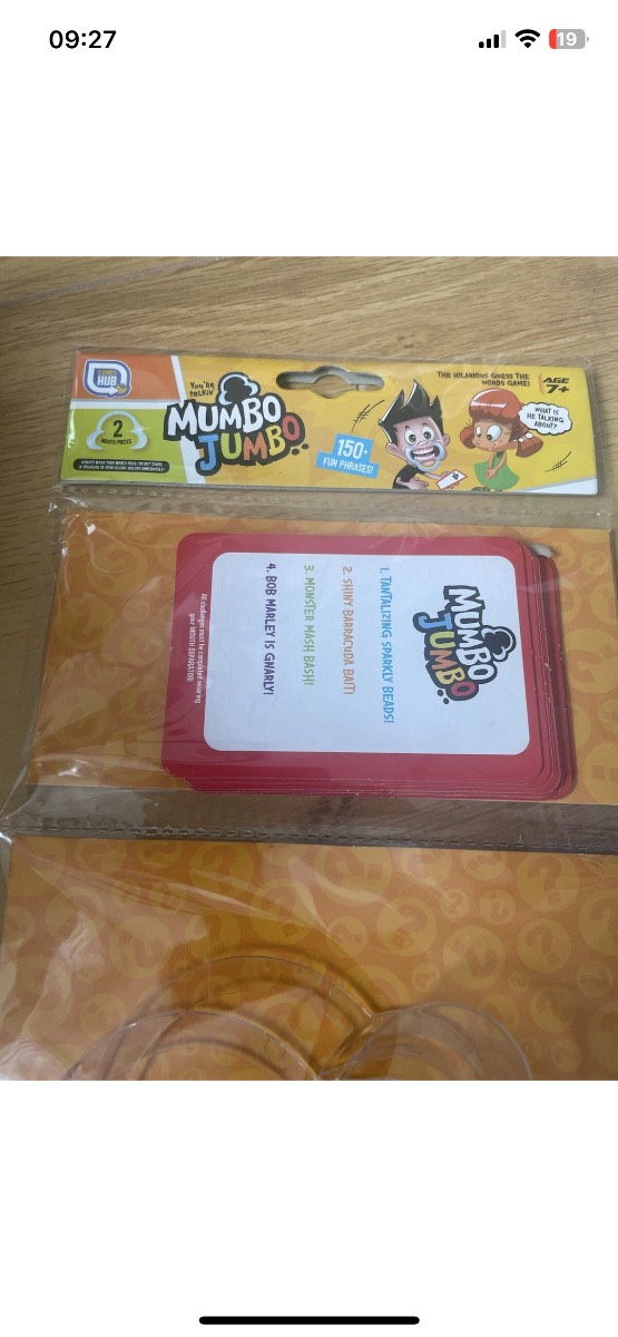 Grafix Mumbo Jumbo Hilarious Guess The Words Game NEW
