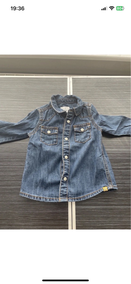 Junior J (Jasper Conran) Baby boys Denim Shirt 9/12