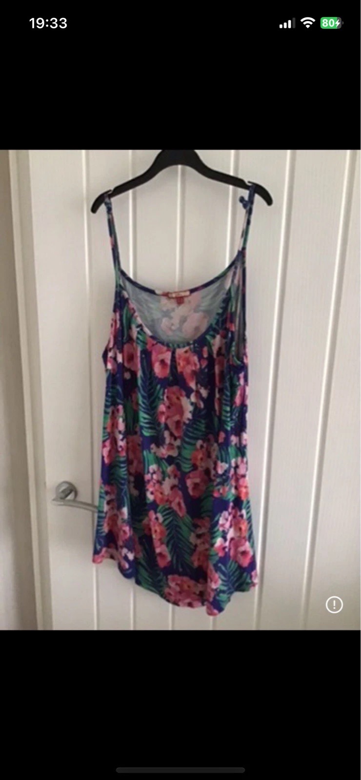Joe Browns Tropical Floral Strappy Swing Dress UK 18