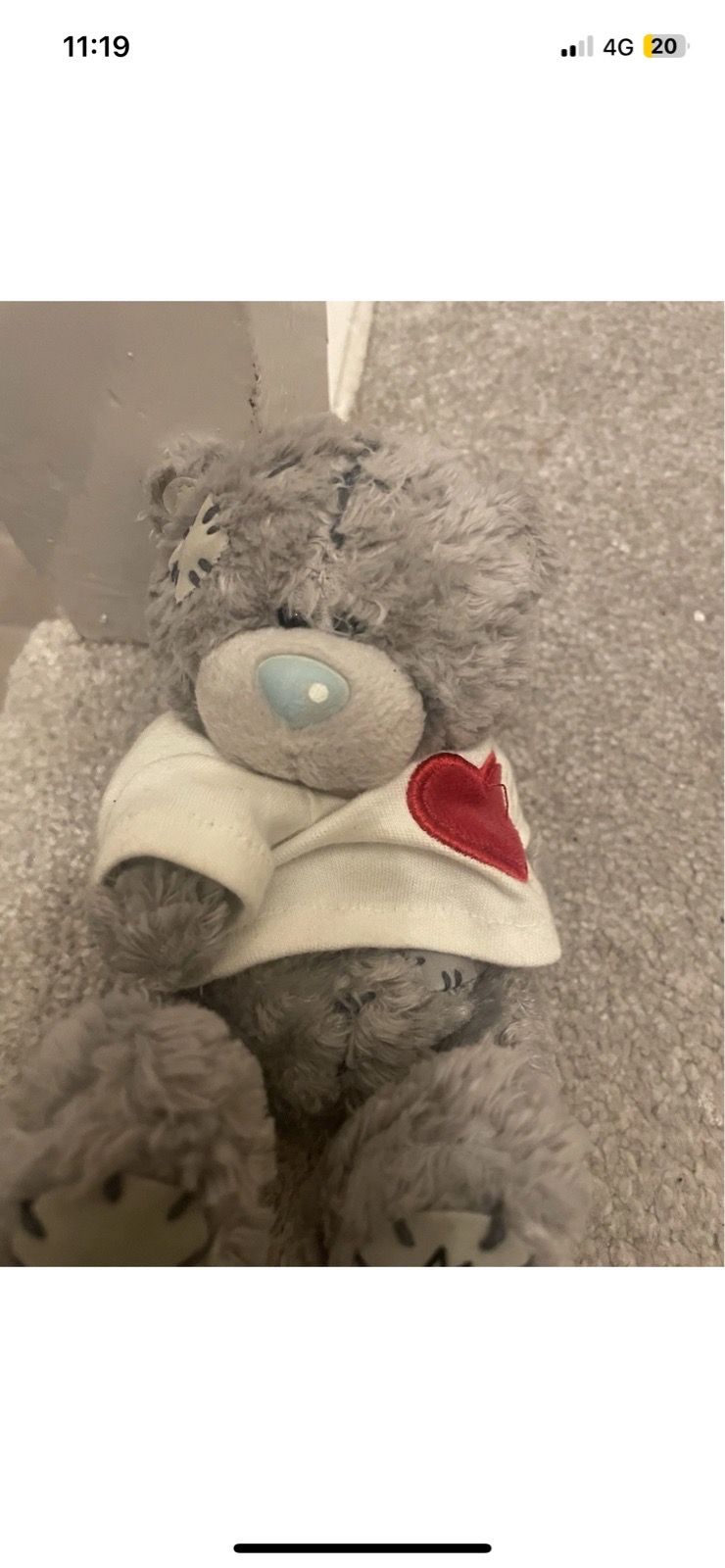 Me to You Tatty Teddy Love Heart T-shirt Teddy Bear