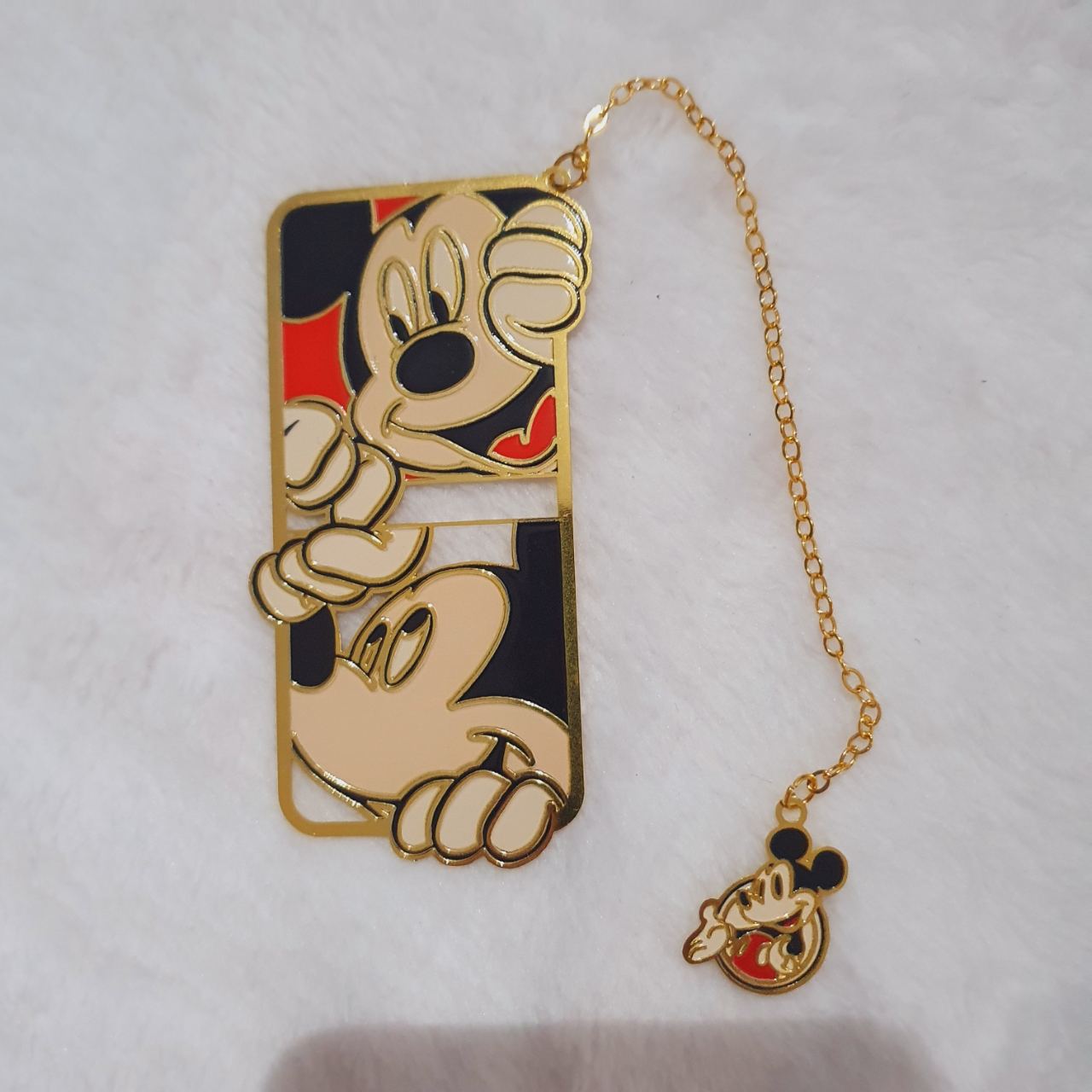 Mickey Mouse Metal Book Mark Reading Gift Disney