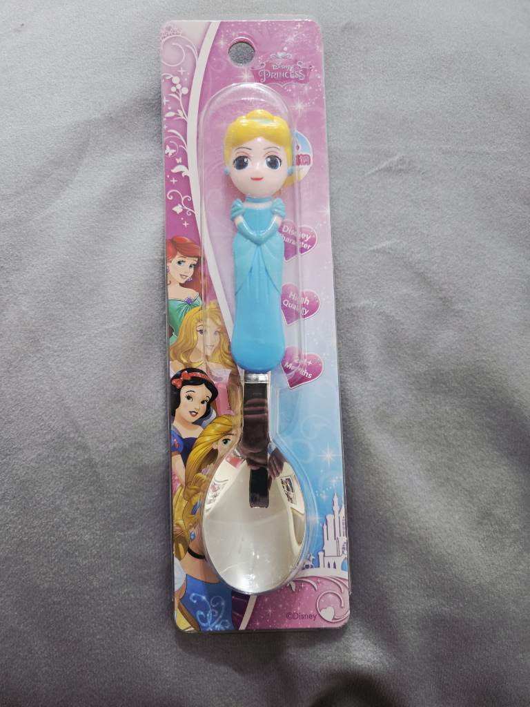 Cinderella Stainless Steel Spoon #Pudding #Disney #Food #Gift #Kids