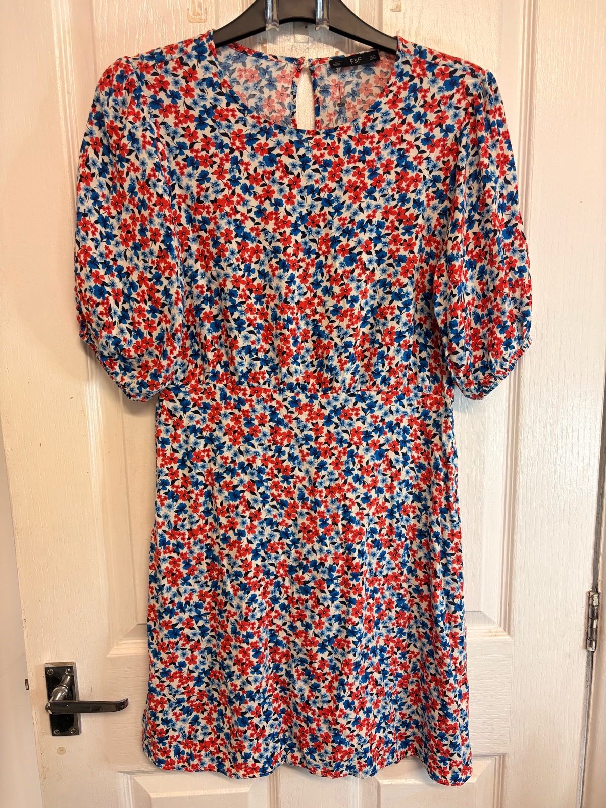 F&F Floral Print Dress UK 12
