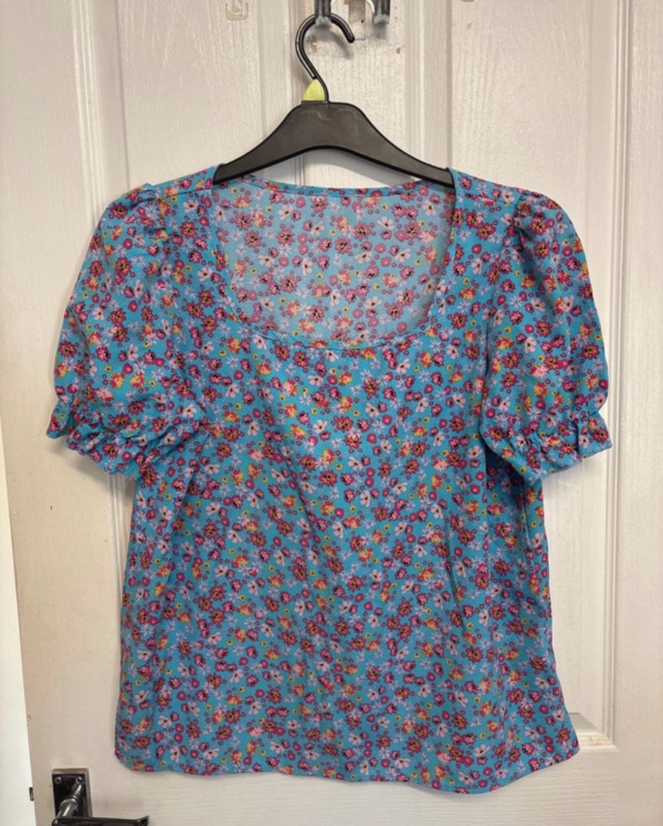 SHEIN Floral Print Blouse Size L