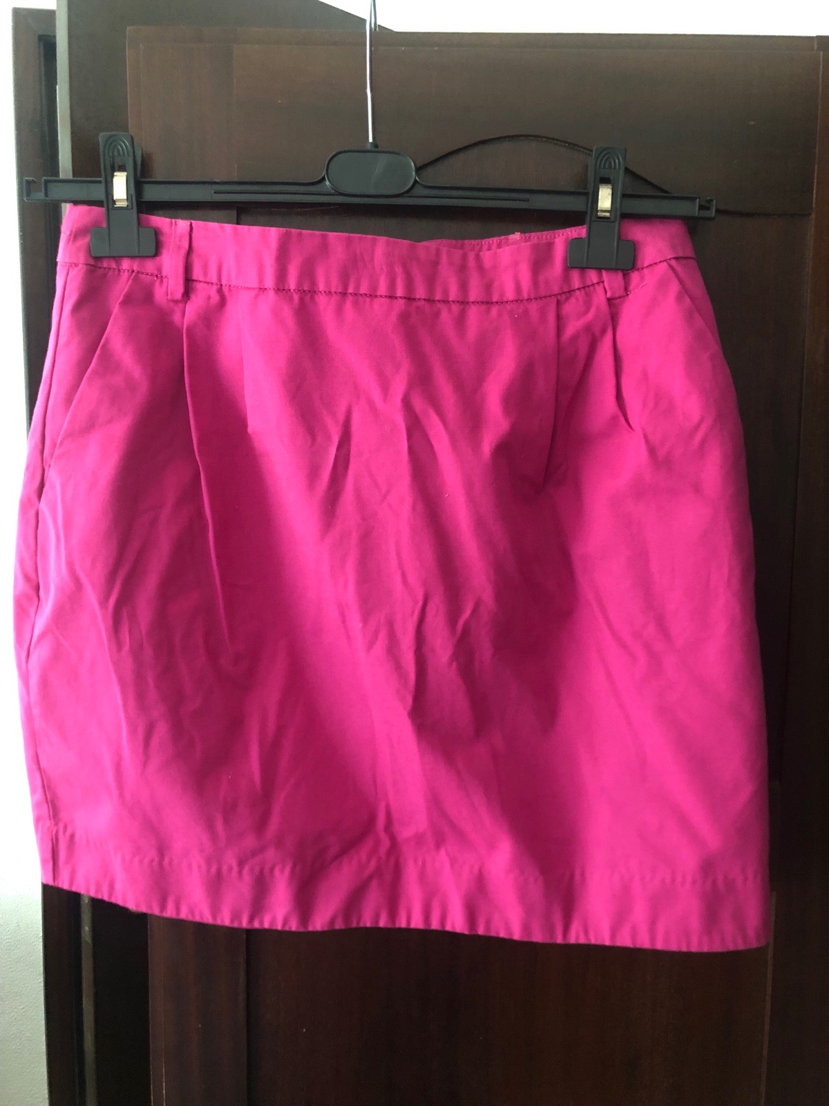 Pink mini skirt