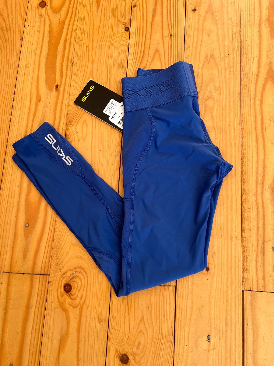 Skins size 8 blue leggings