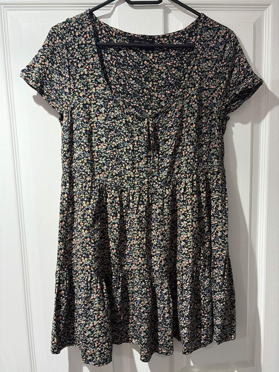 Urban outfitters ditsy floral smock dress UK Small