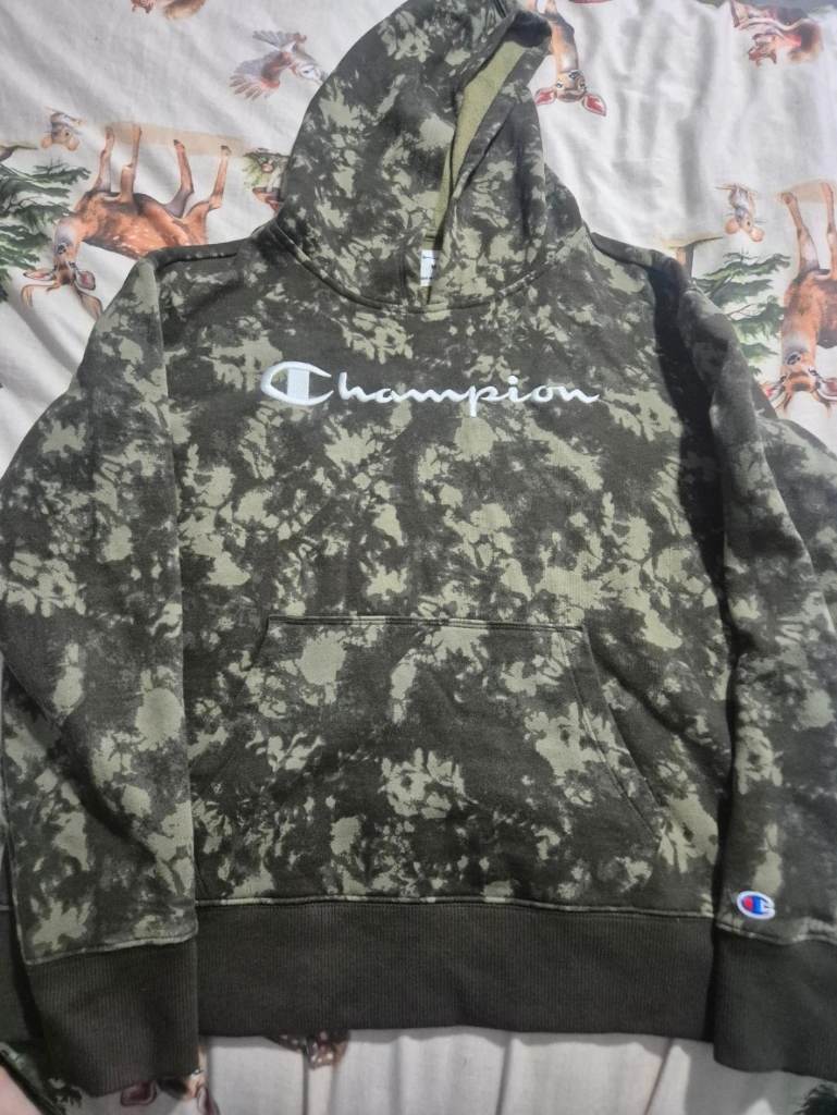 Champion Hoodie camo size m