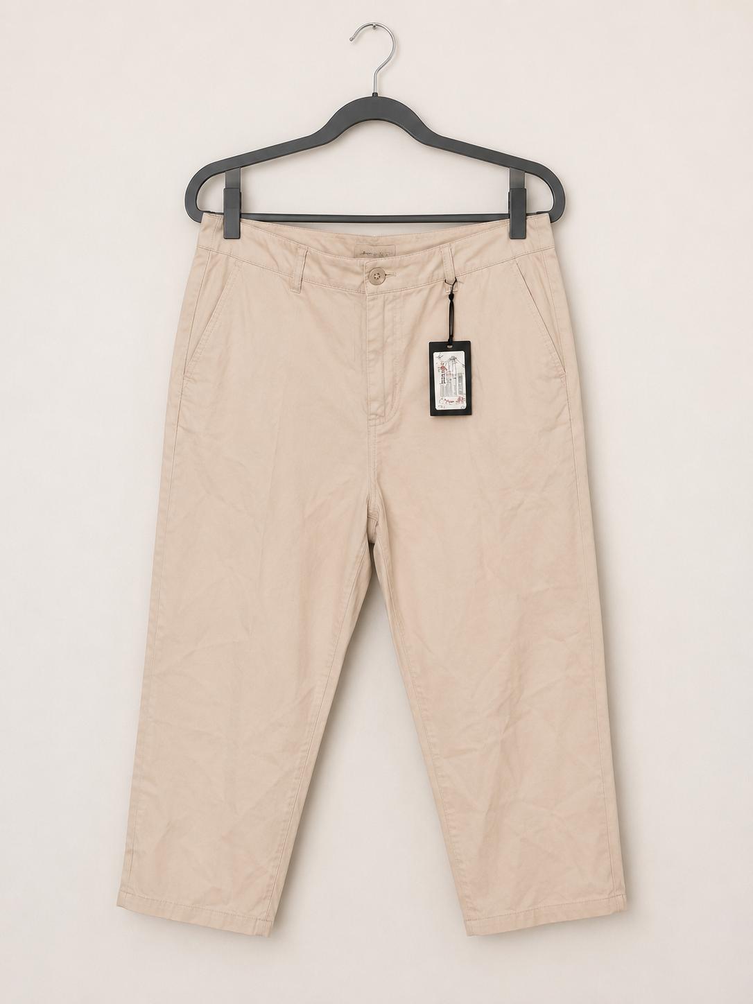 Dash Soft Stone Chino Trousers | Size UK 22 | New With Tags | RRP £39