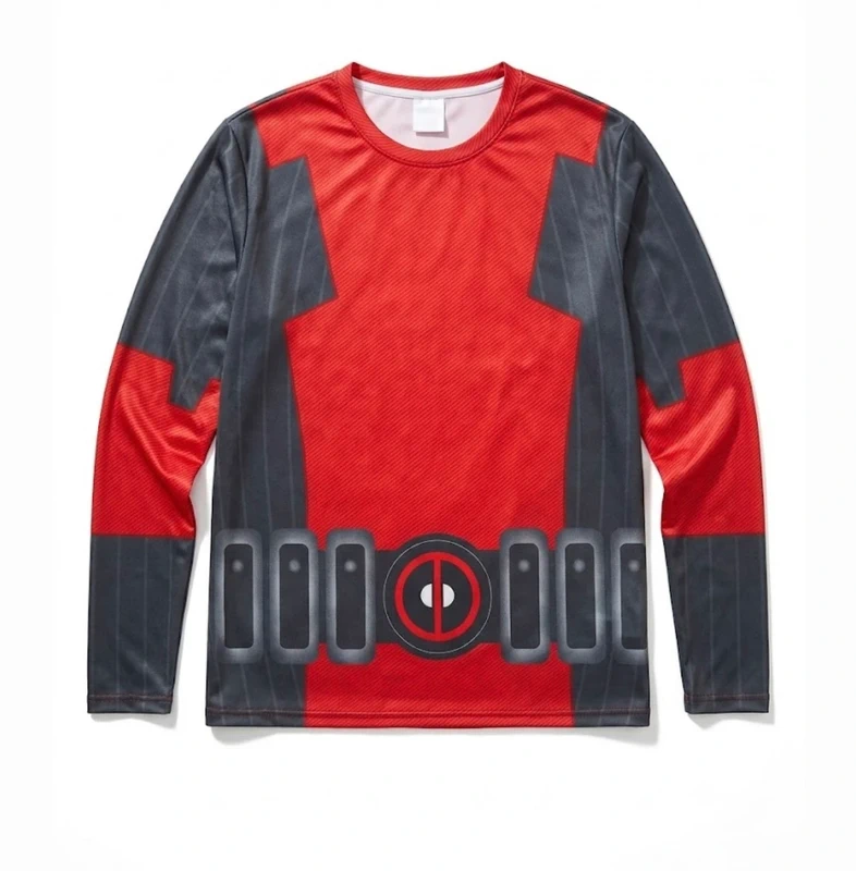 Deadpool Marvel-Inspired Costume Top | Size XL | Unisex | Comic Book & Cosplay