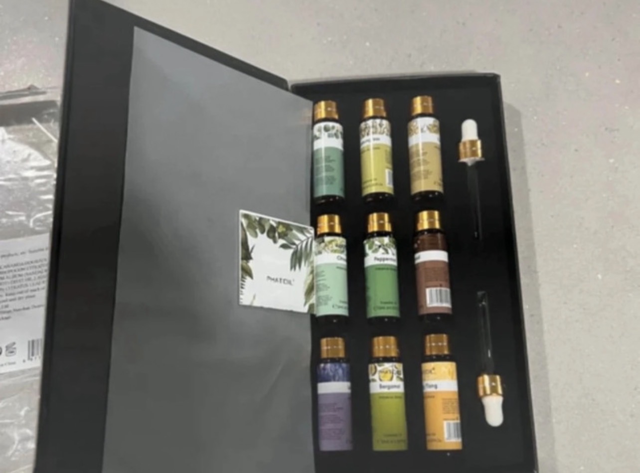 Phatoil essential oil set of 9 each contains 10 ml