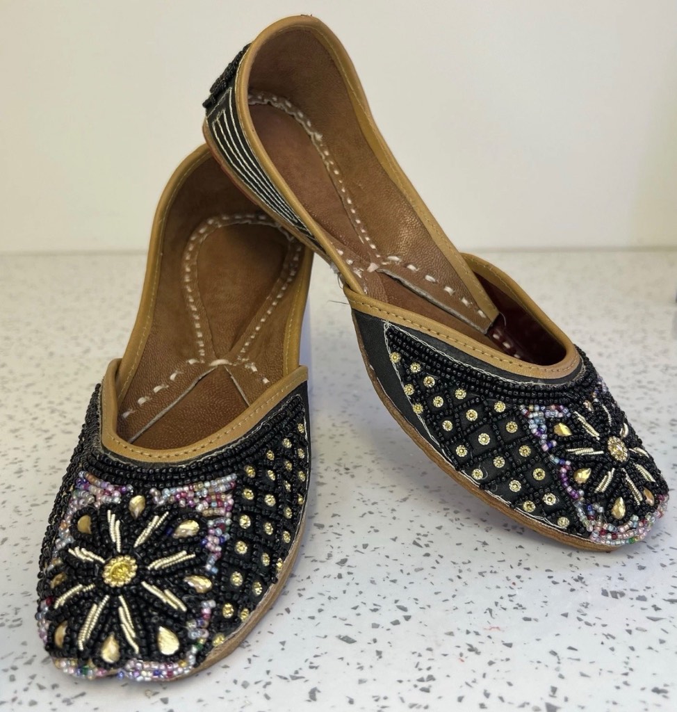 Khussa ballerinas jutti size 38 or size 5 New unused