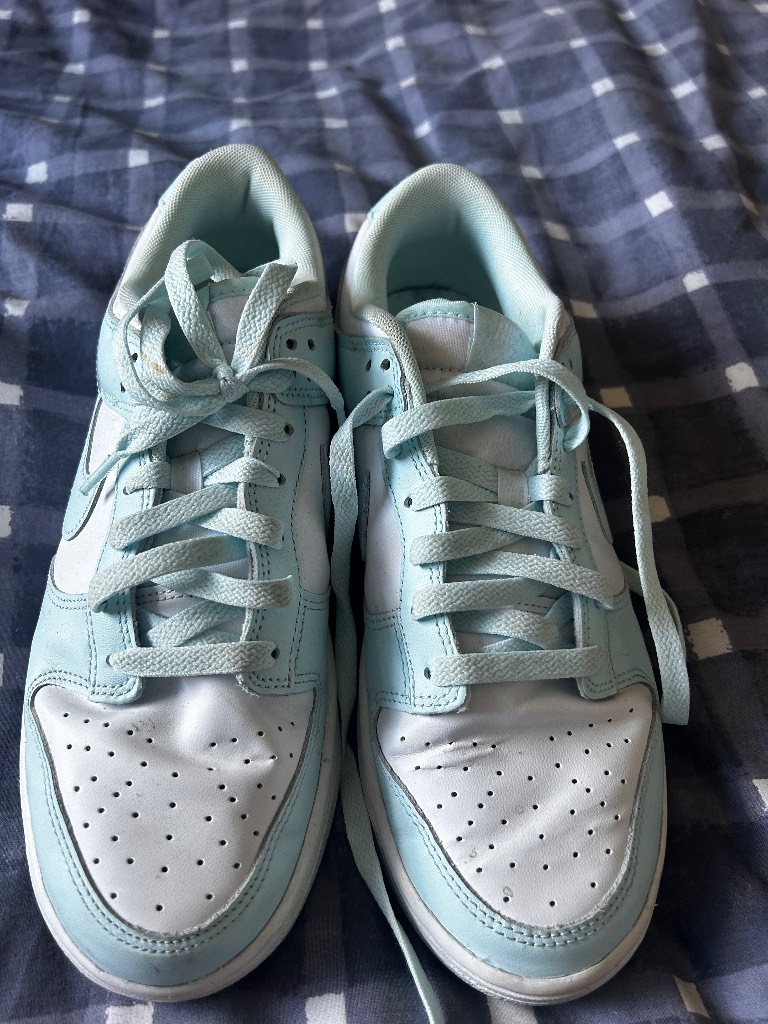 Nike Dunk Low LX Next Nature Light Blue White Blue Tint UK 8 Trainers