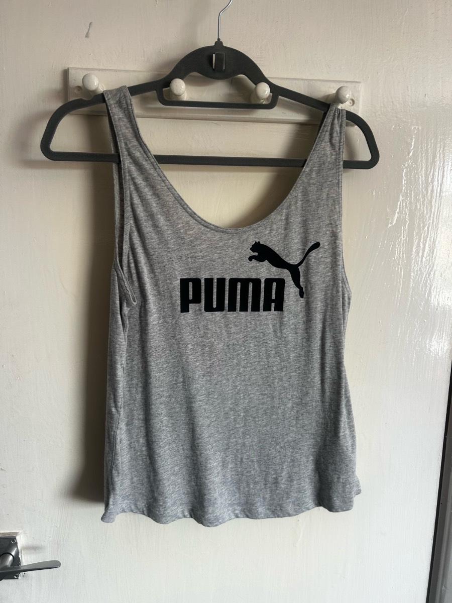 PUMA Women’s Essential Logo Tank Top / Vest Top 🩶