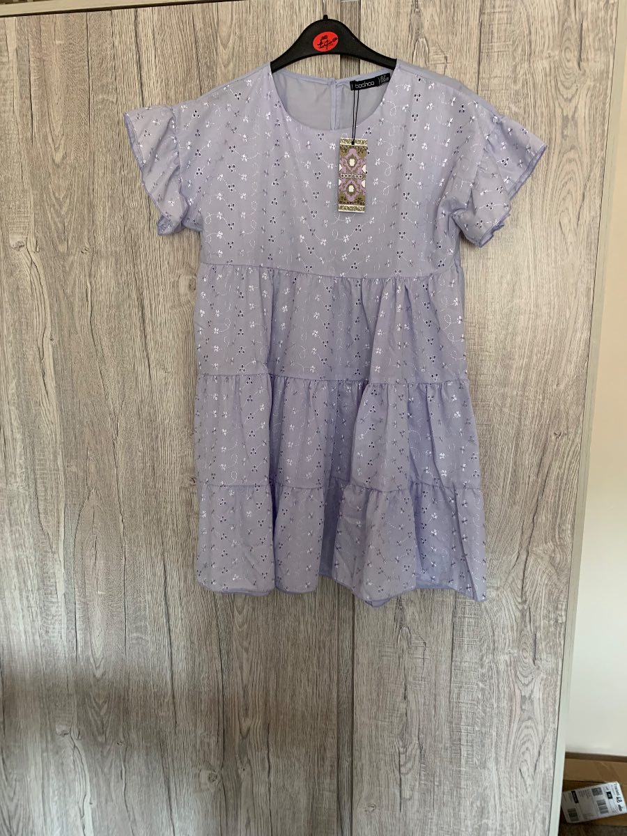 New boohoo lilac dress size 10