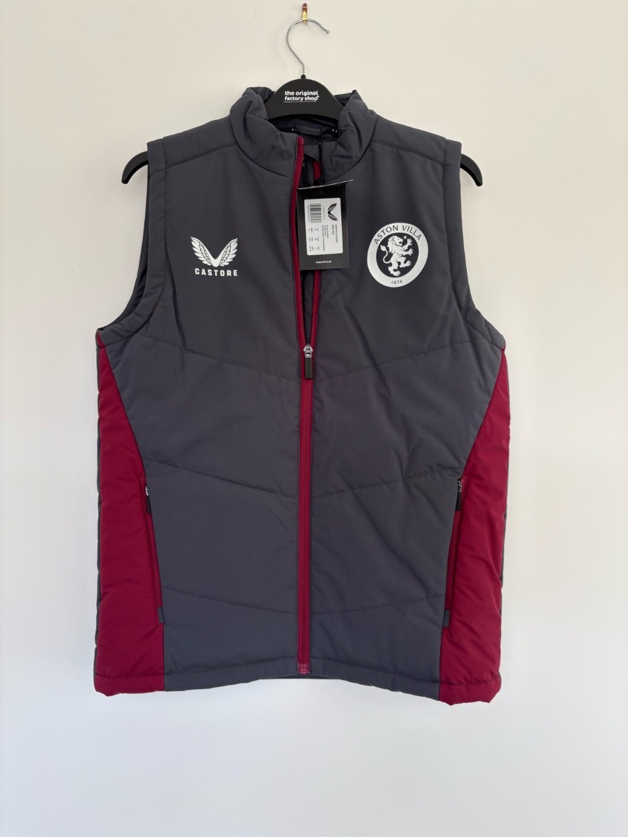 BNWT women’s Aston Villa gilet Size 8