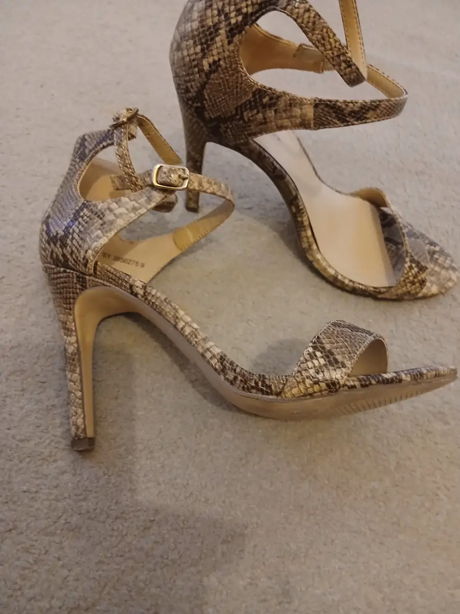 Strappy heels