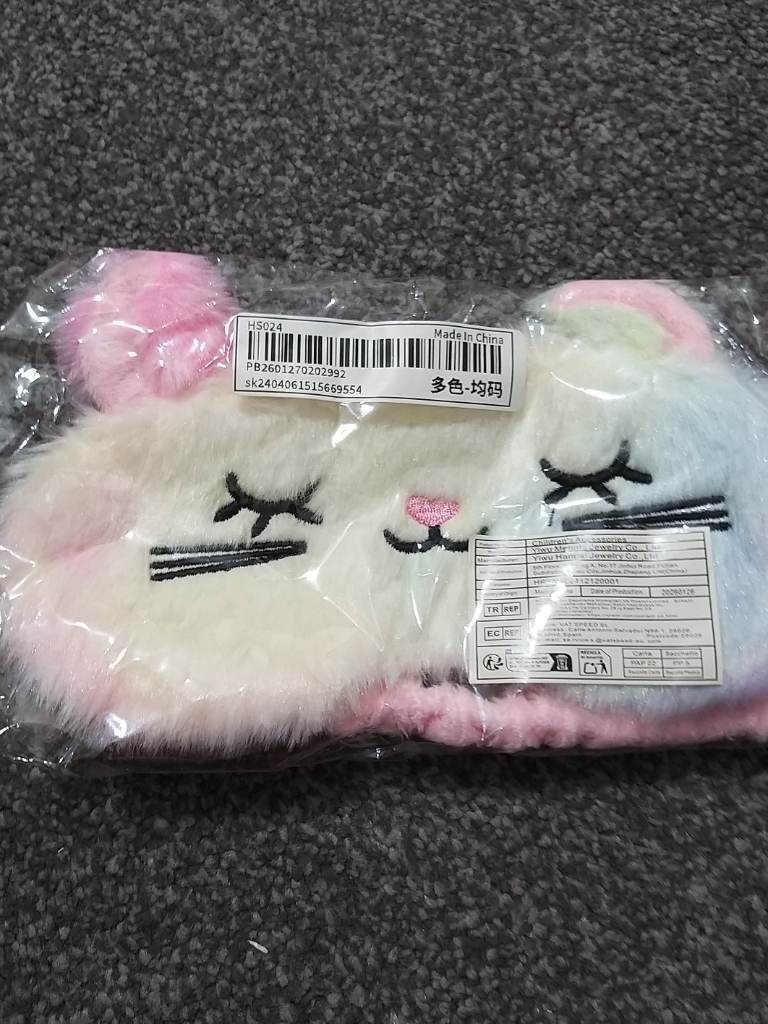 Unicorn kids eye mask