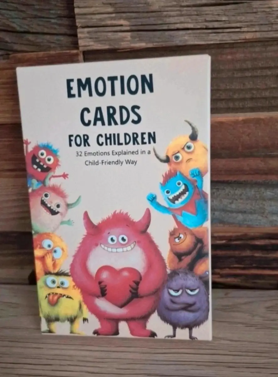 Emotions cards for children 32 pcs emotions cards set