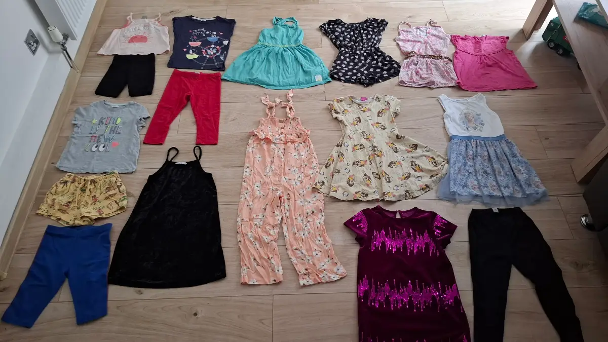 clothes bundle size 6-7 years for girl