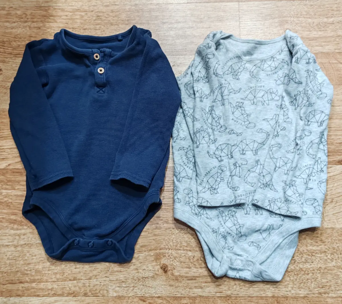 Long sleeved baby vests - 12-18 months