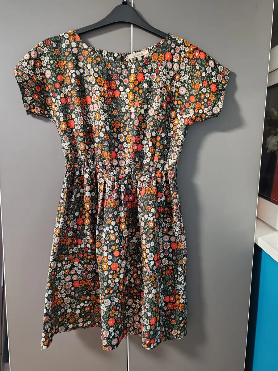 Peacocks Everyday Style Floral Smock Day Dress Size 8