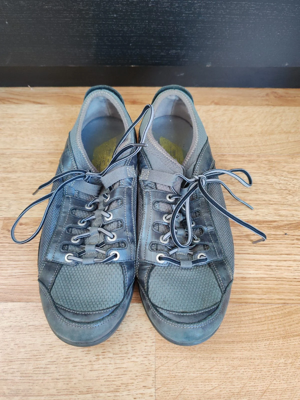 Timberland Green Rubber Women's Trail Walking Trainers Shoes Grey/Khaki Size 9W (UK 7)
