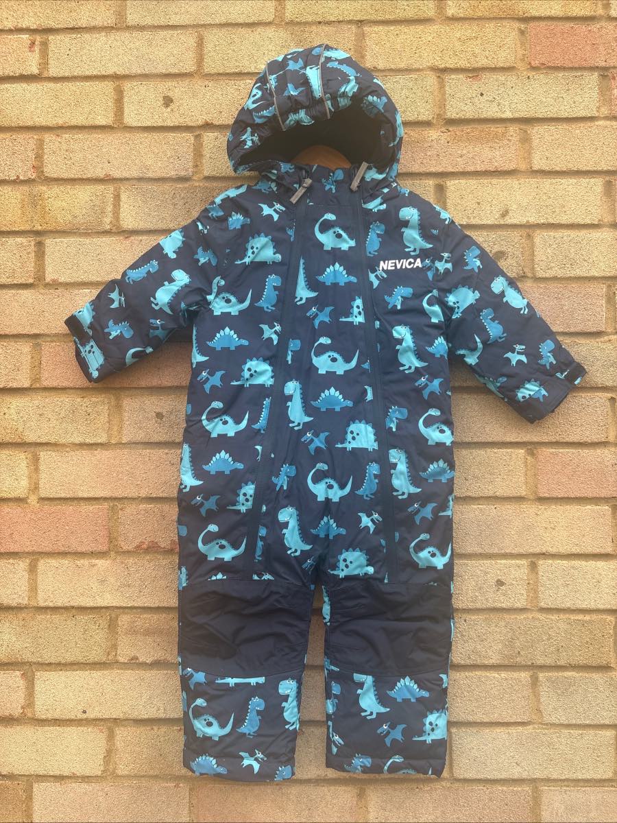 12-18 months dinosaur ski suit