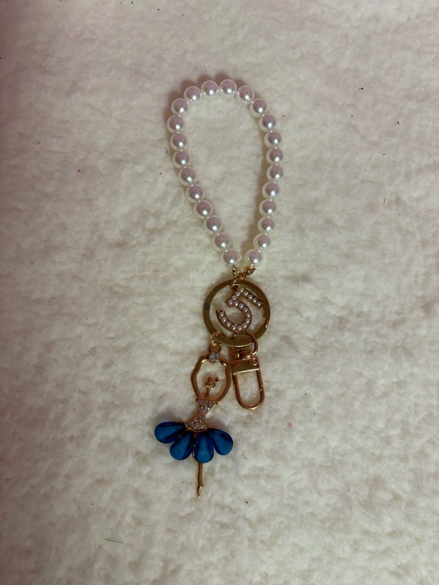 Ballerina 5 keyring bracelet