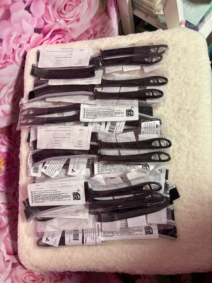 20x crevice cleaning detailing brushes 10 packs