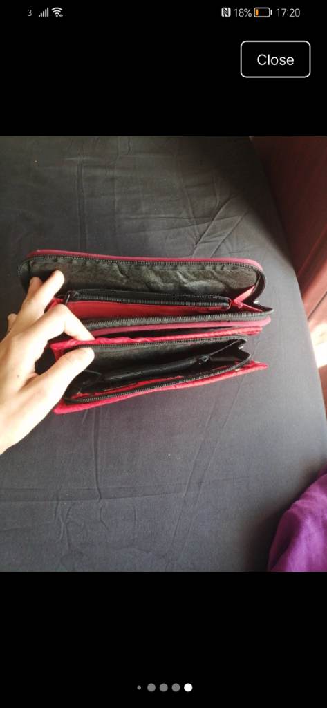 Girls Embroidered Clutch