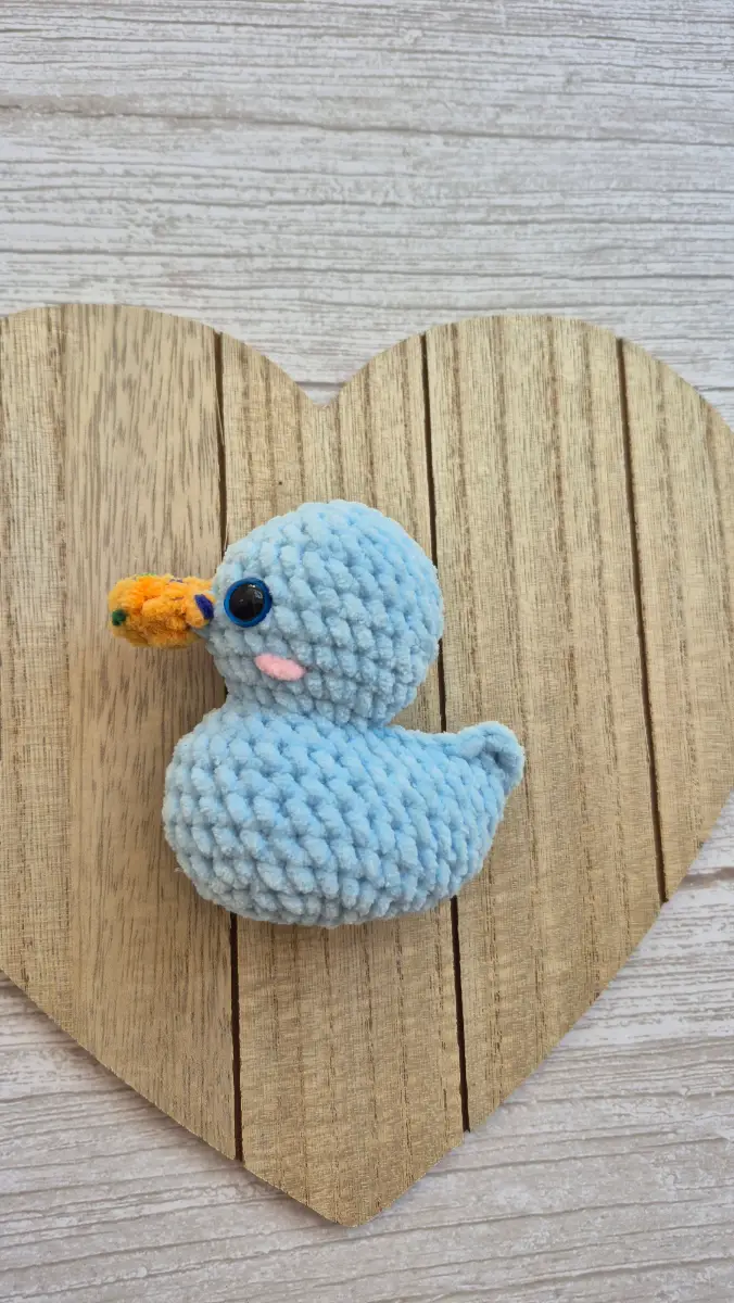Cute Crochet Duck Plush