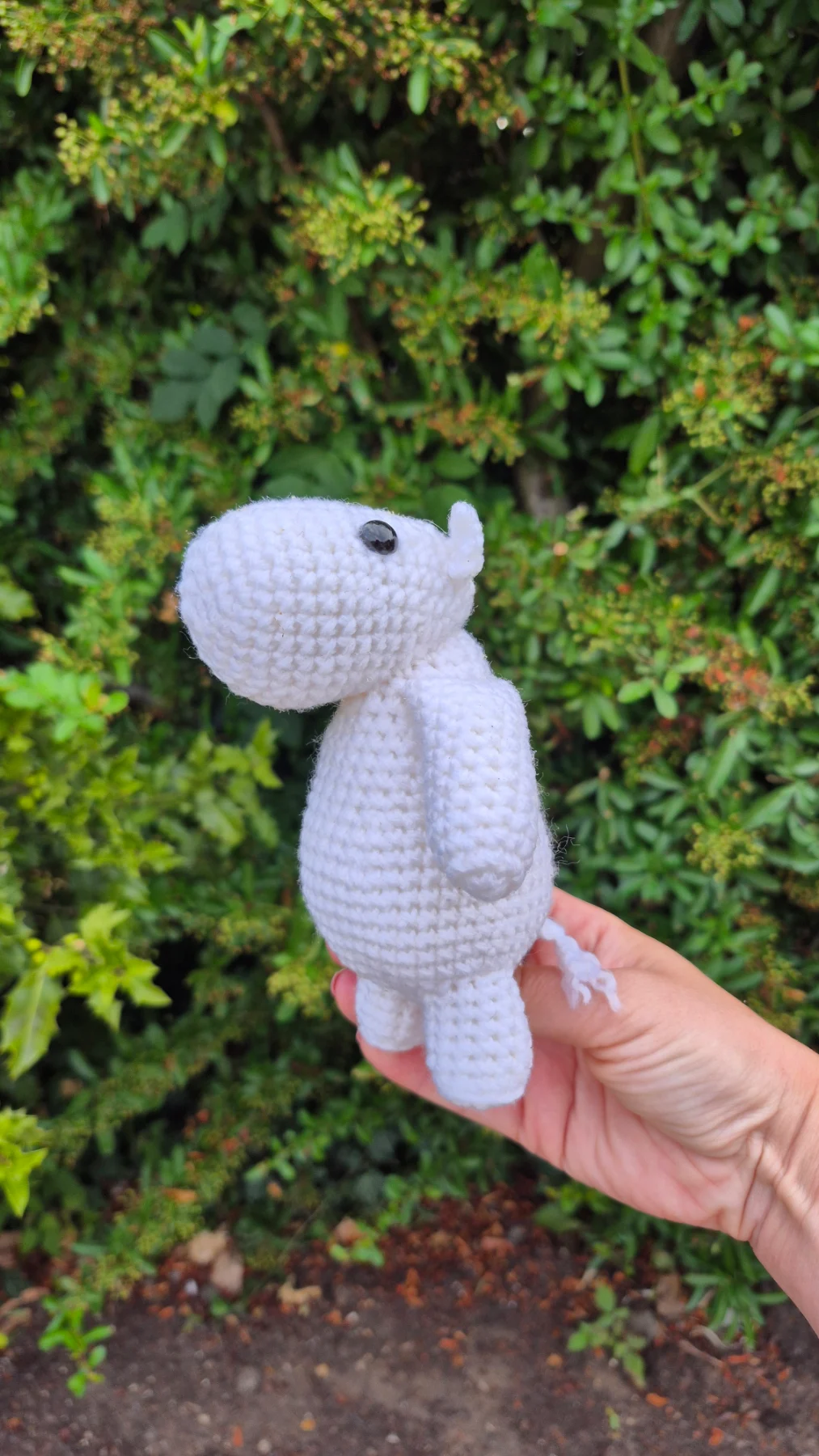 Cute Crochet Moomin-Style Character 🤍🧶