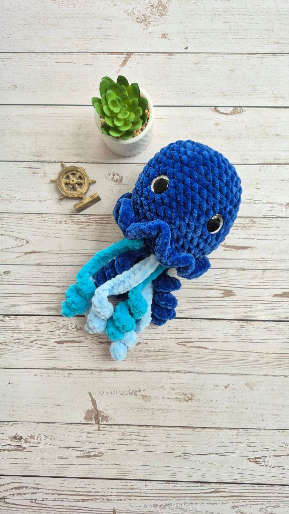 🐙 Handmade Crochet Jellyfish Plush