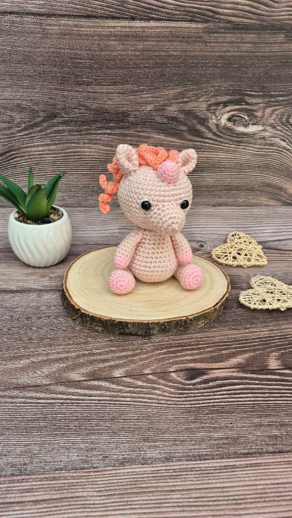 Handmade Crochet Unicorn