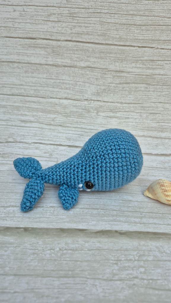 🐋 Handmade Crochet Blue Whale